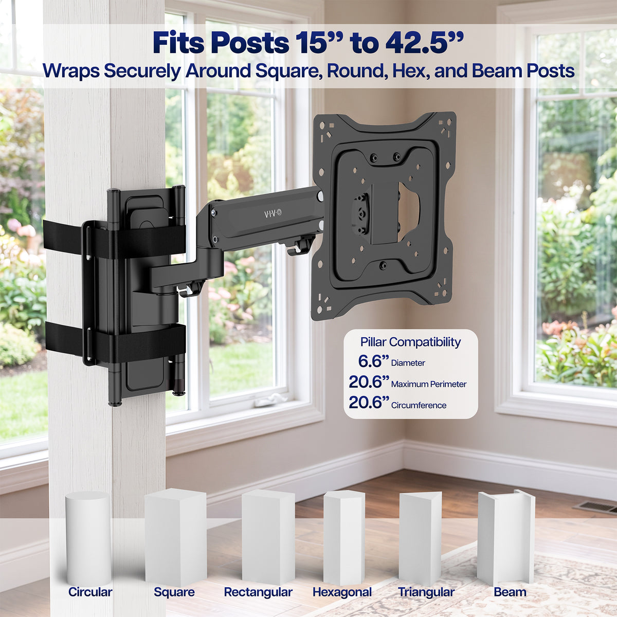 Pillar / Post TV Mount - 32" to 55" Screens