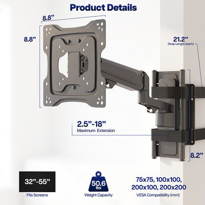 Pillar / Post TV Mount - 32" to 55" Screens