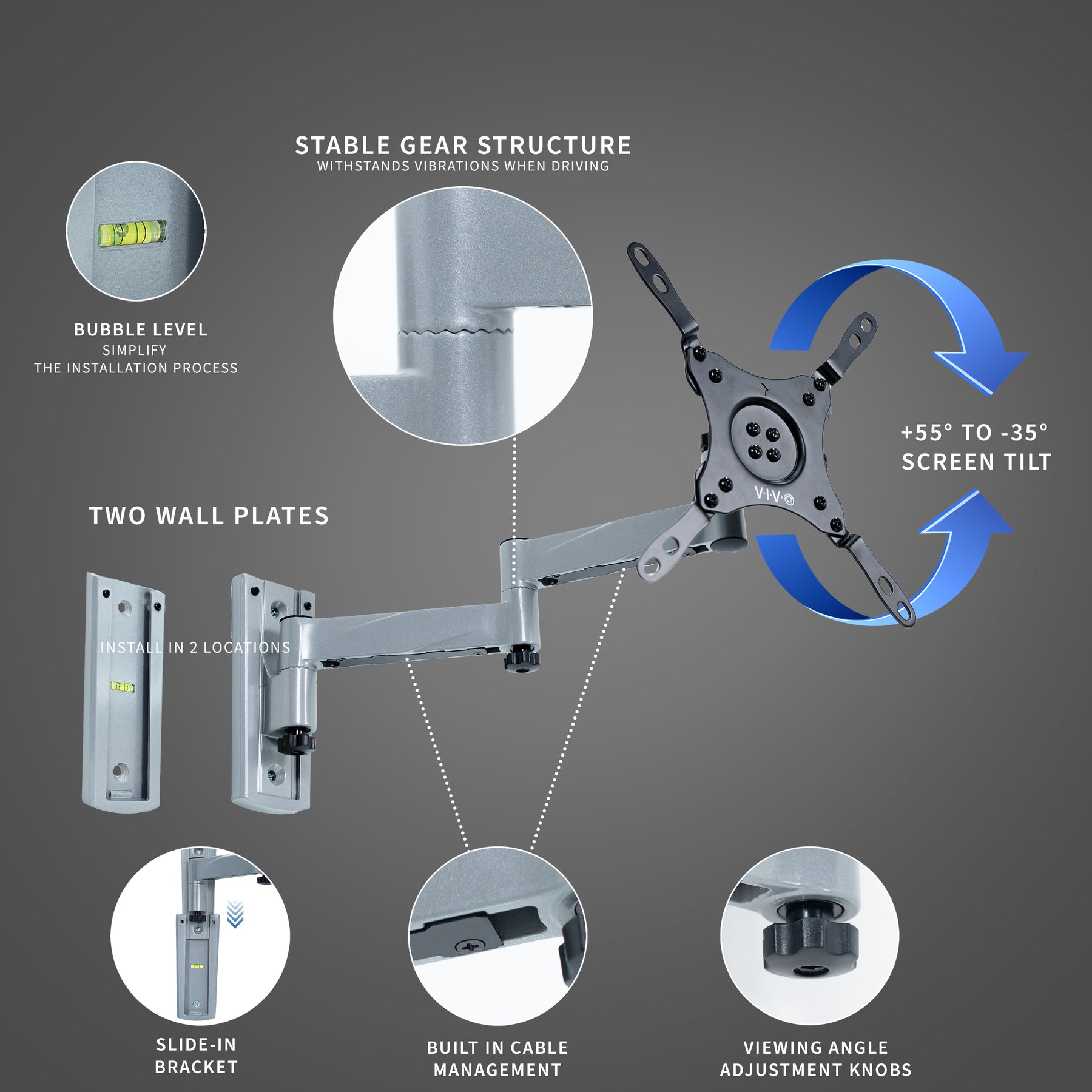 Quick Release Tv Wall Mount