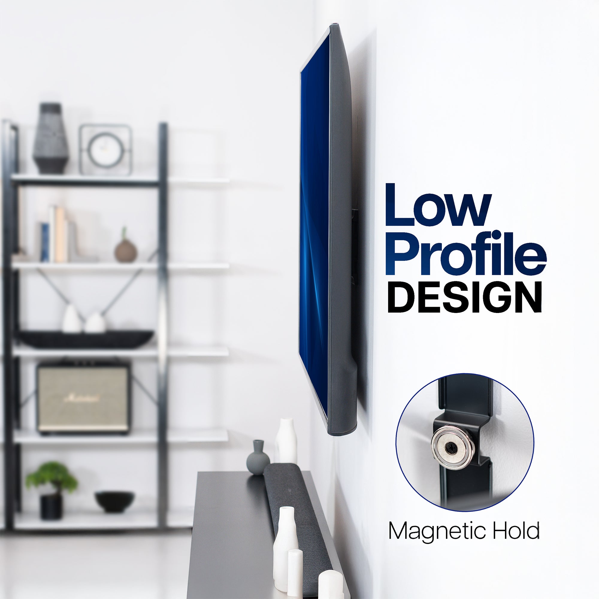 Low Profile Telescoping TV Wall Mount - Thumbnail 3