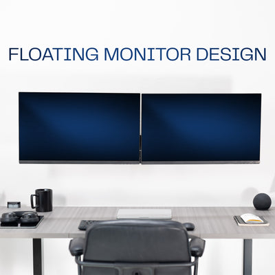 Dual mechanical wall mount.