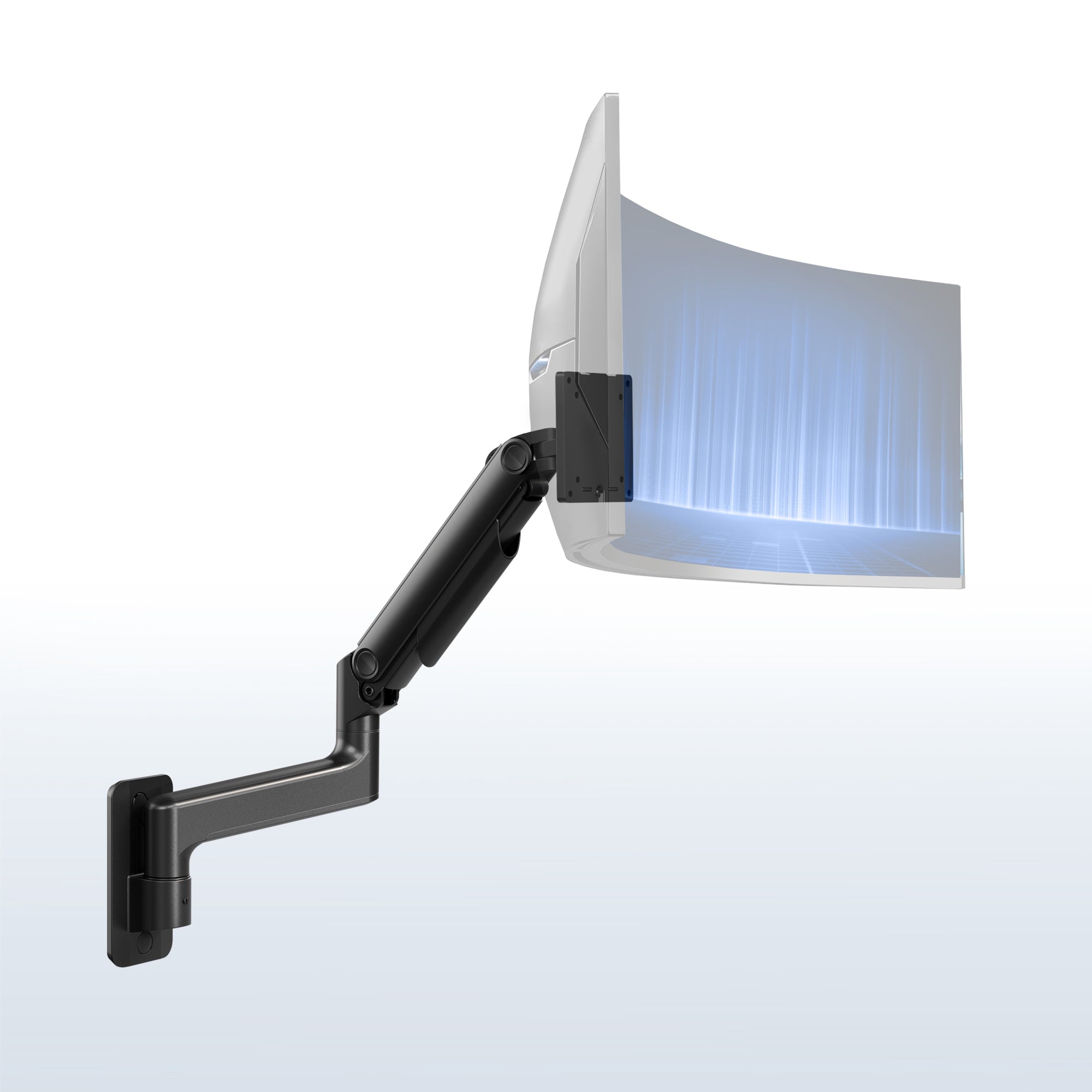 Mechanical Arm Single Ultrawide Monitor Wall Mount 