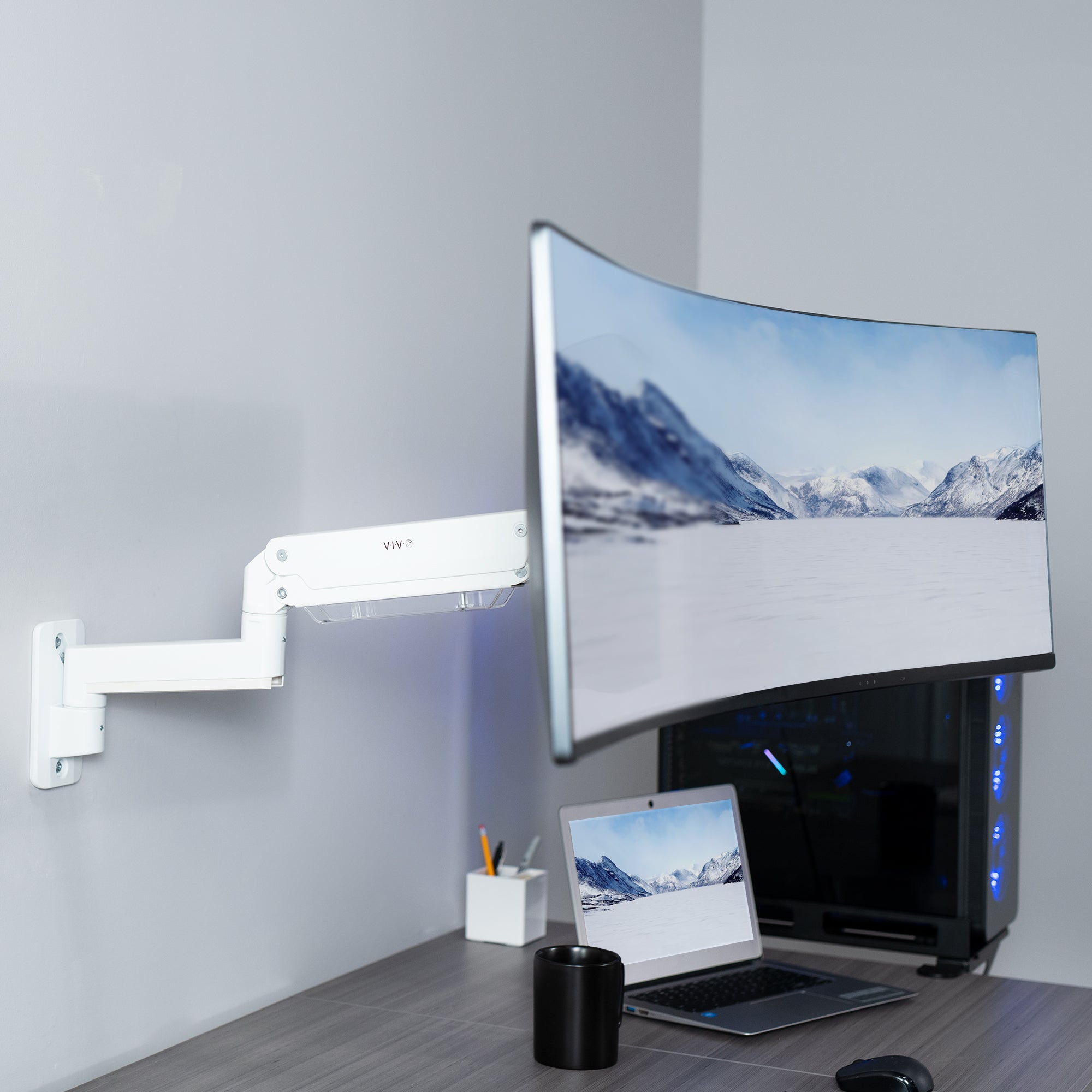 Ergotron online – HX Single Ultrawide Monitor Arm, VESA Desk Mount – for Monitors Up to