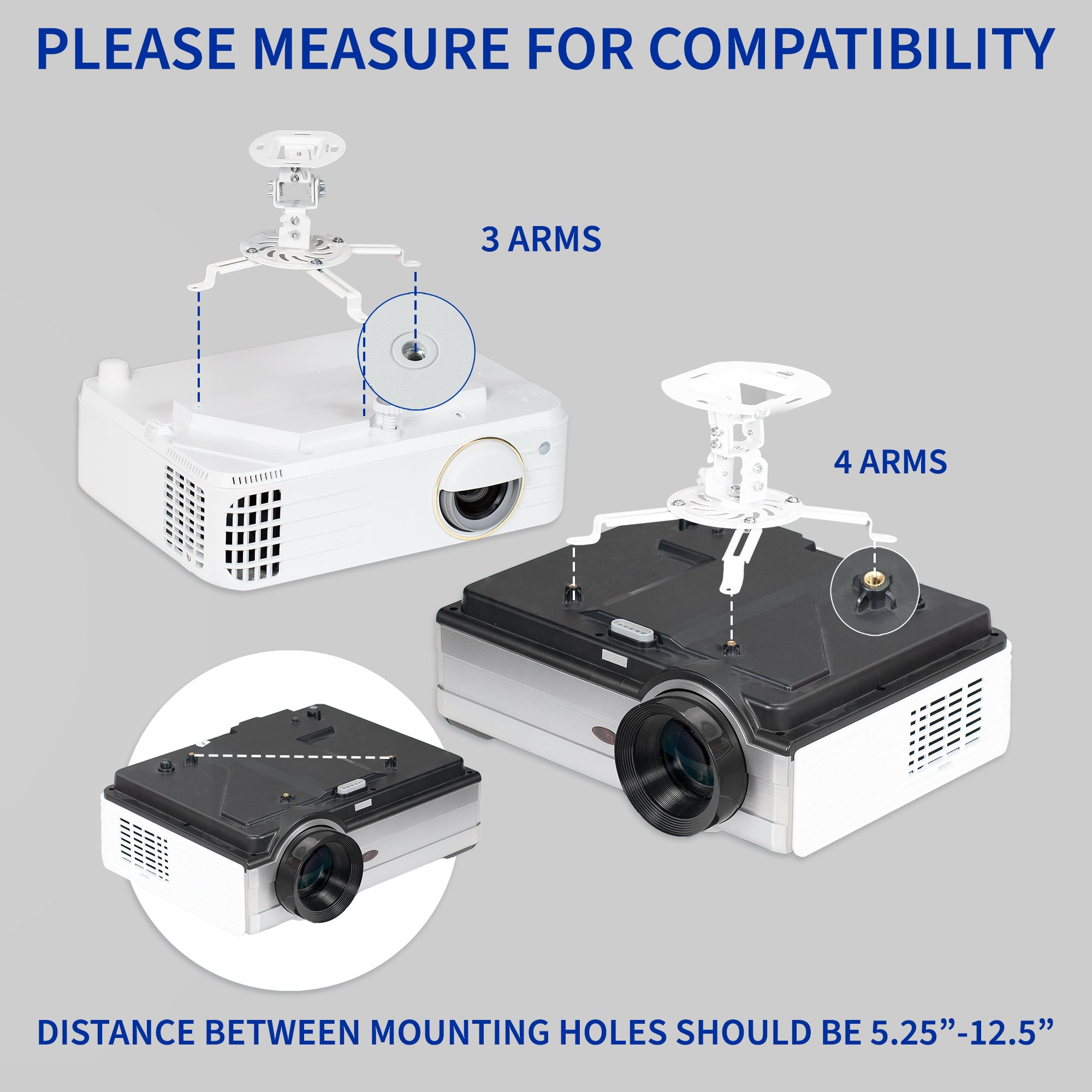 Visionmount on sale ceiling mount for projector