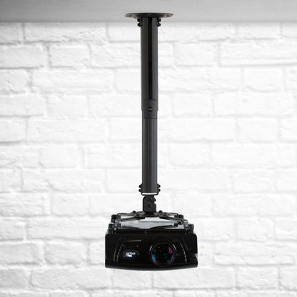 Extended ceiling pole projector mount from VIVO.