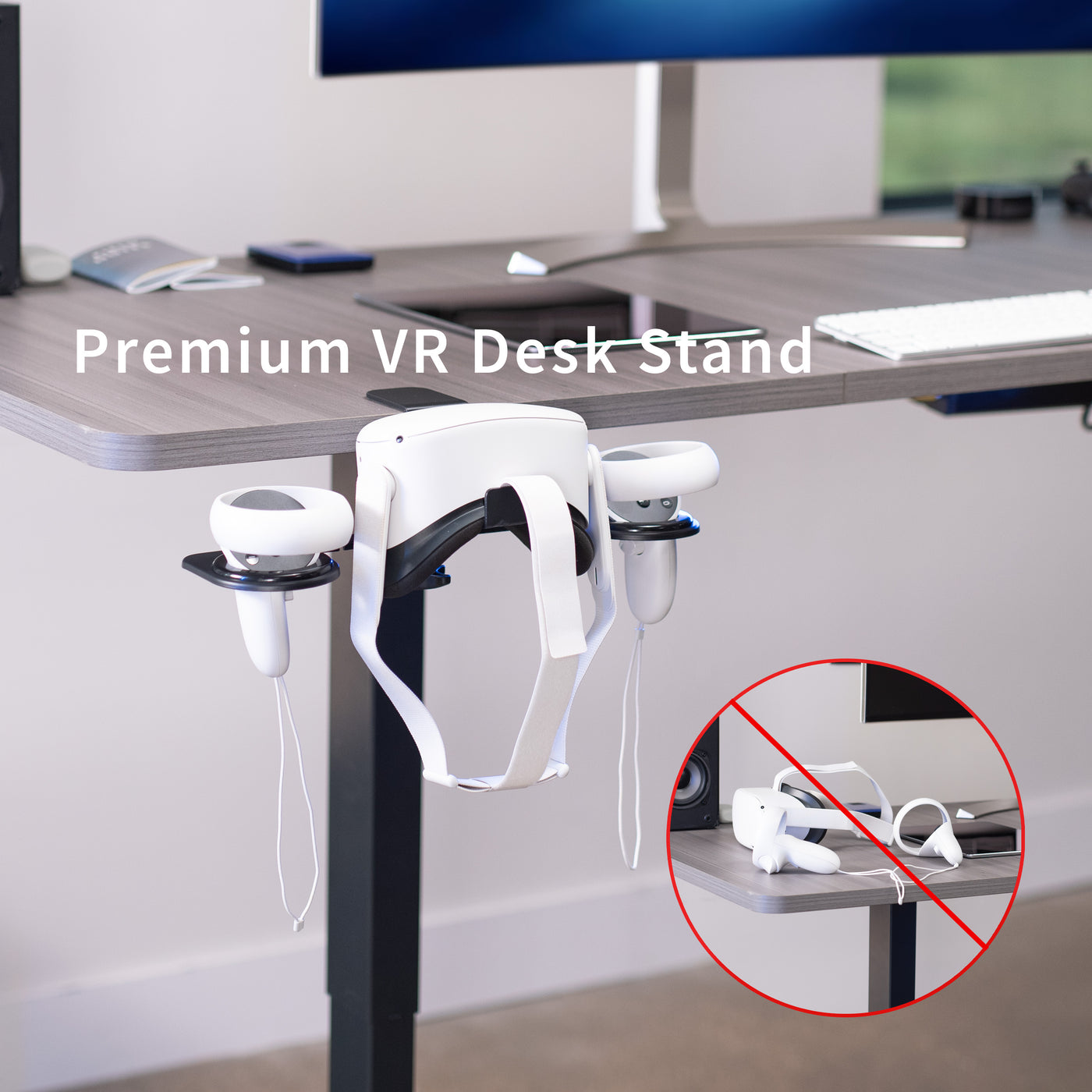 Clamp-on VR Headset Stand – VIVO - desk solutions, screen mounting, and ...