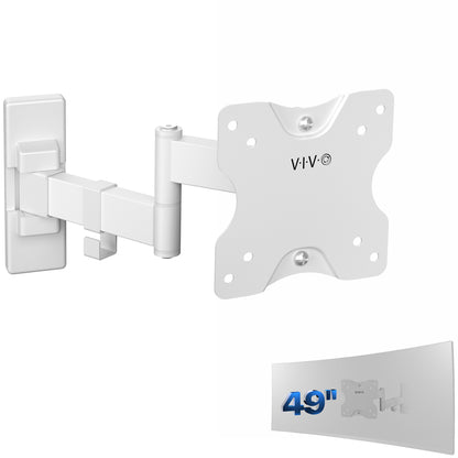 Full Motion Ultrawide Monitor Wall Mount for Screens up to 49"