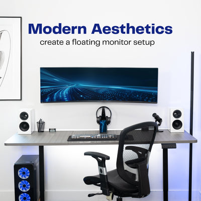 Full Motion Ultrawide Monitor Wall Mount for Screens up to 49"