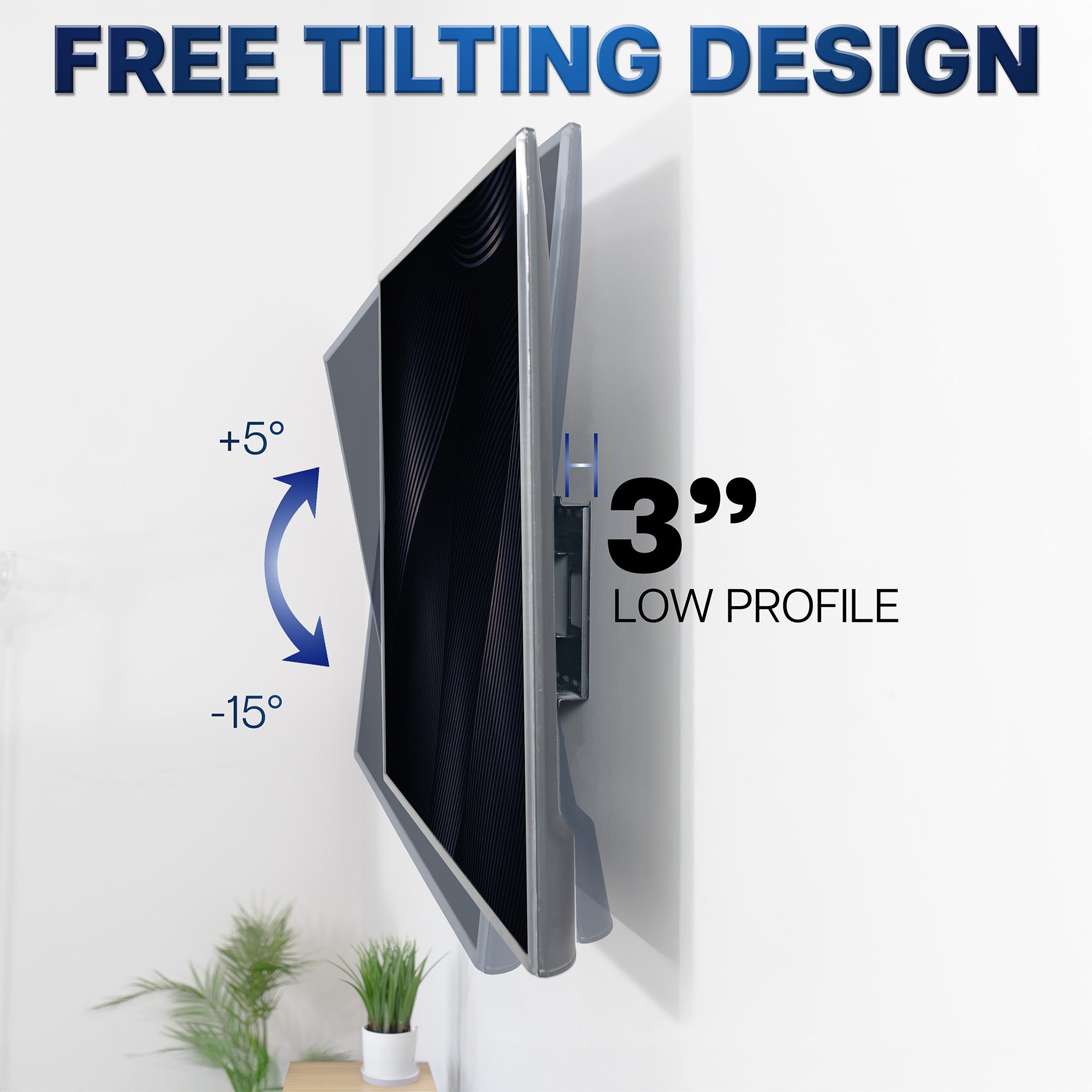 Full Motion 43” to 85” TV Wall Mount with Long Arm - Thumbnail 5