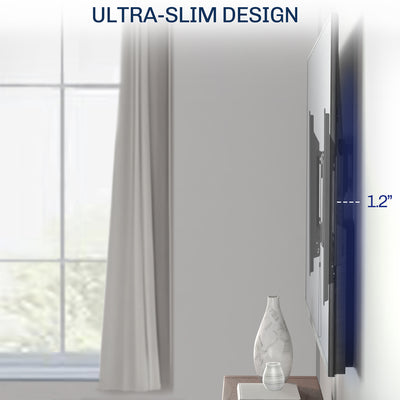 Sturdy adjustable extra large TV wall mount.