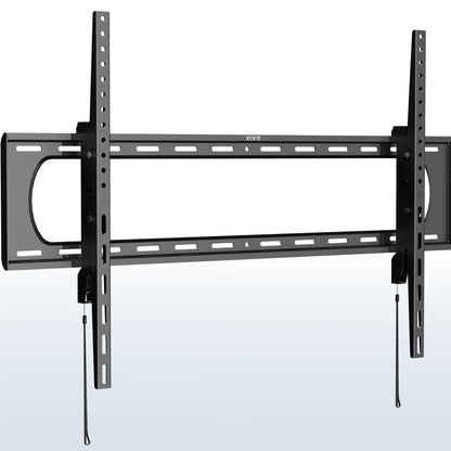 A black heavy duty tilting TV wall mount designed for extra large screens. 