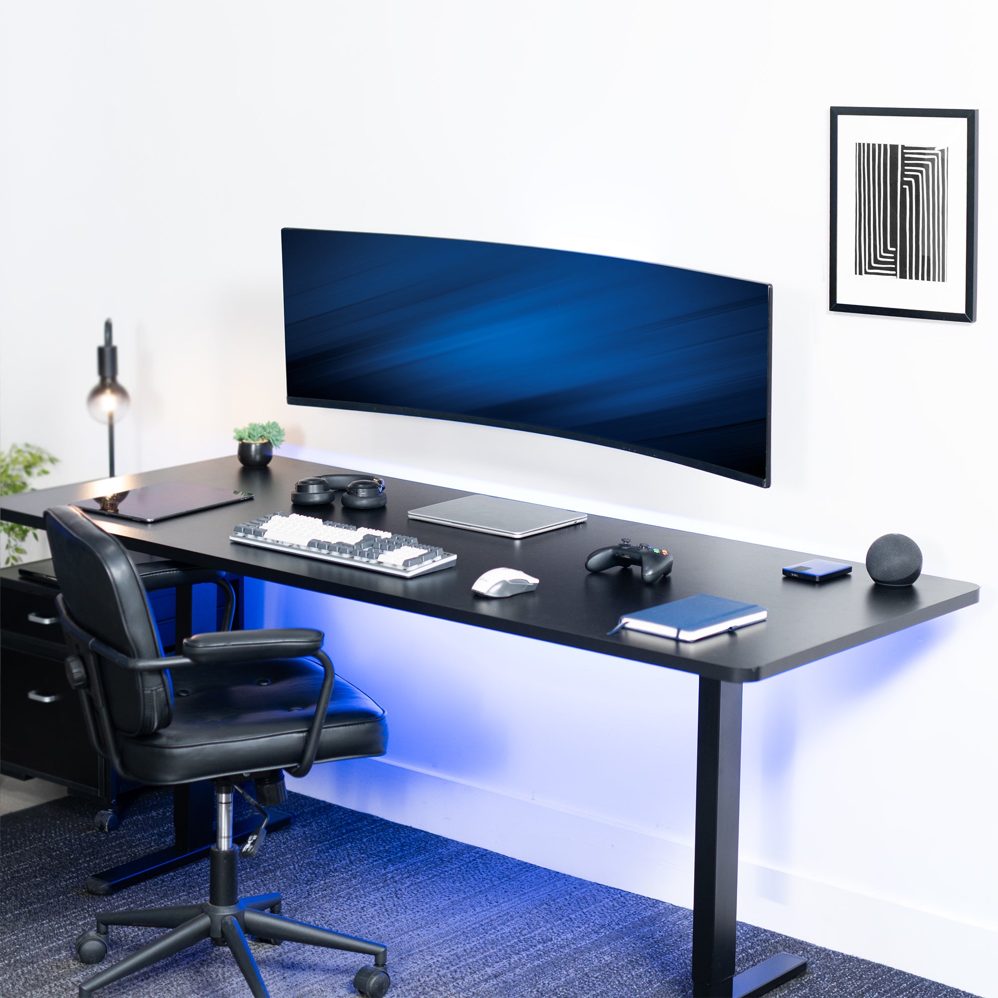 Low Profile Ultrawide Monitor Wall Mount - Up to 49" Screens