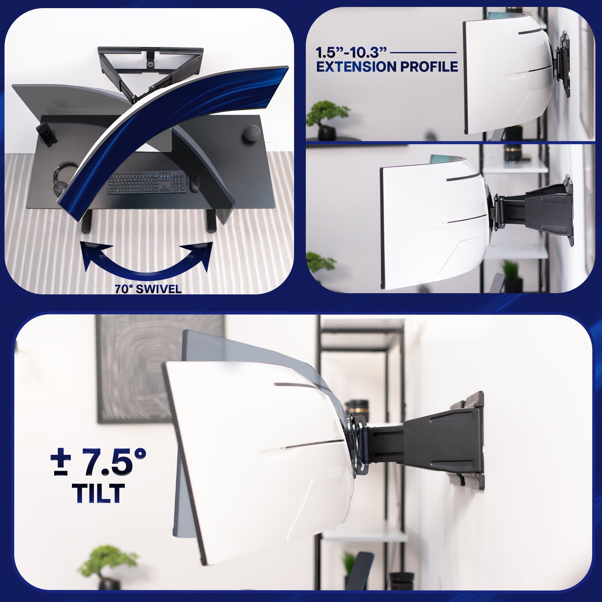 VIVO Monitor Wall Mount - Thumbnail 2