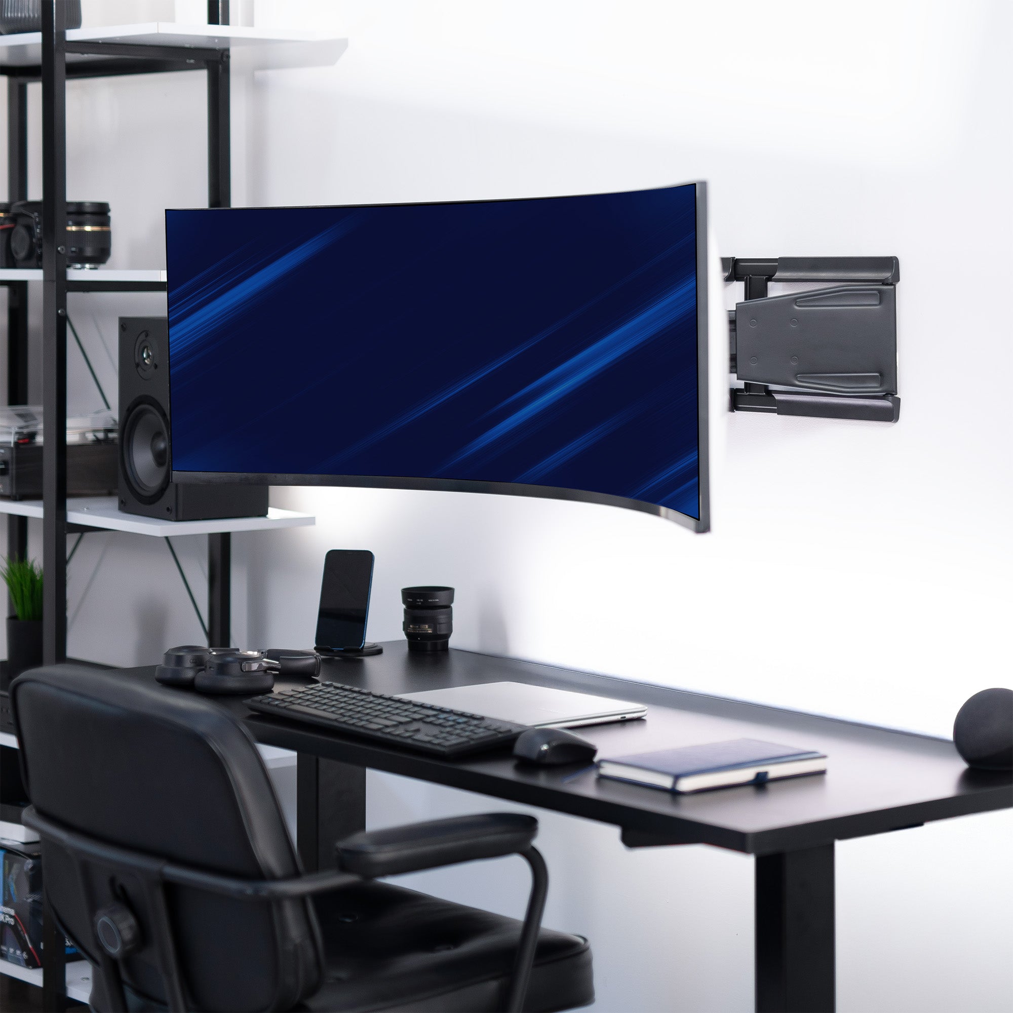 Low Profile Ultrawide Monitor Wall Mount - Thumbnail 5