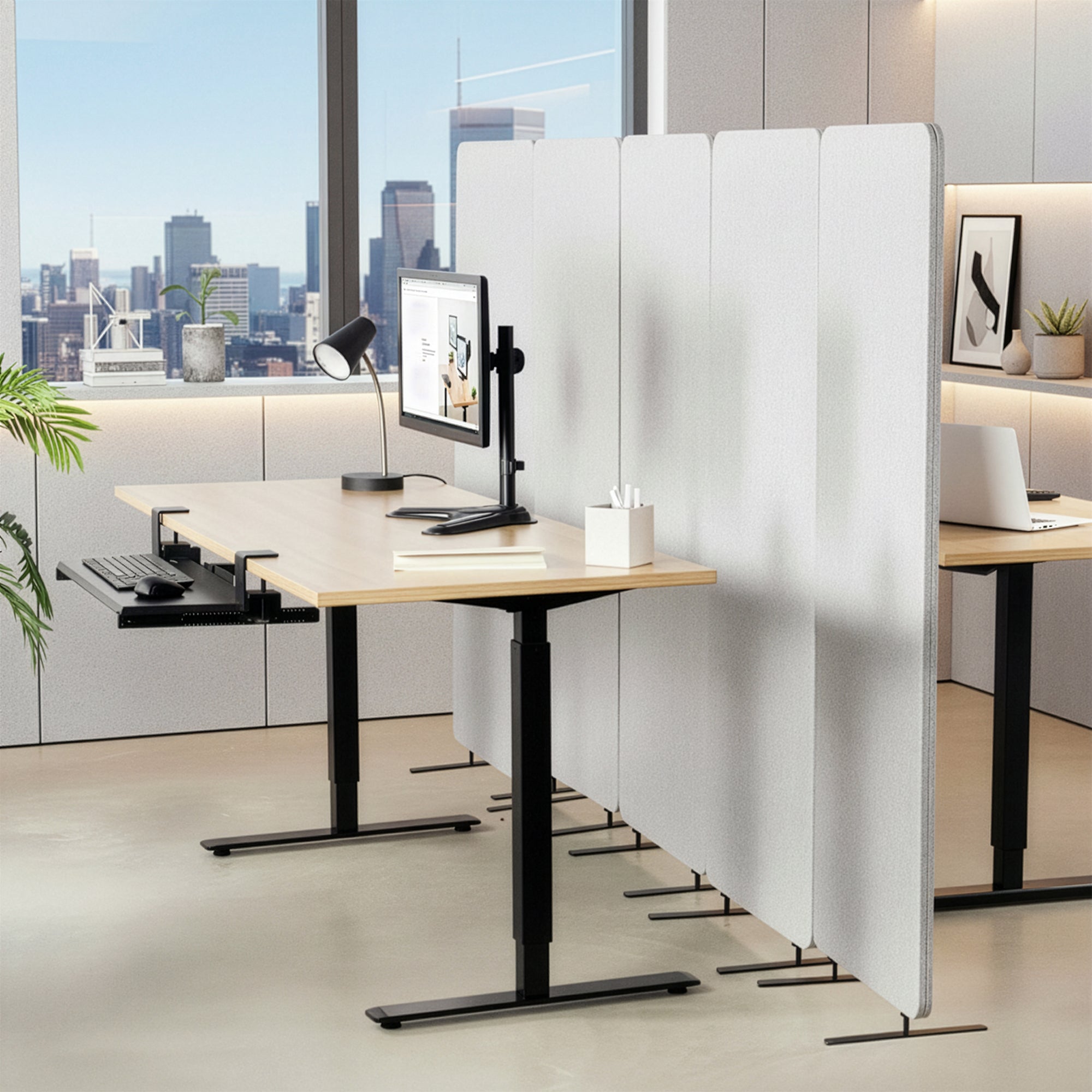 Freestanding Room Dividers – VIVO - desk solutions, screen