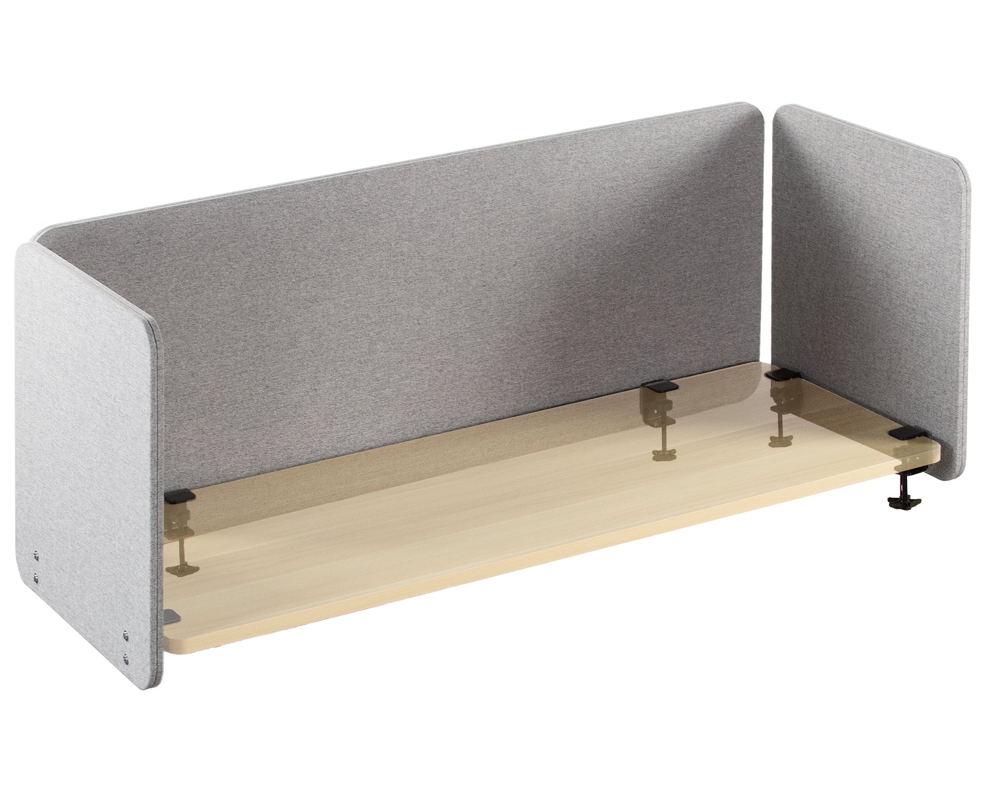 Reception Desk Privacy Screens E Screens Wave Partition Mounted