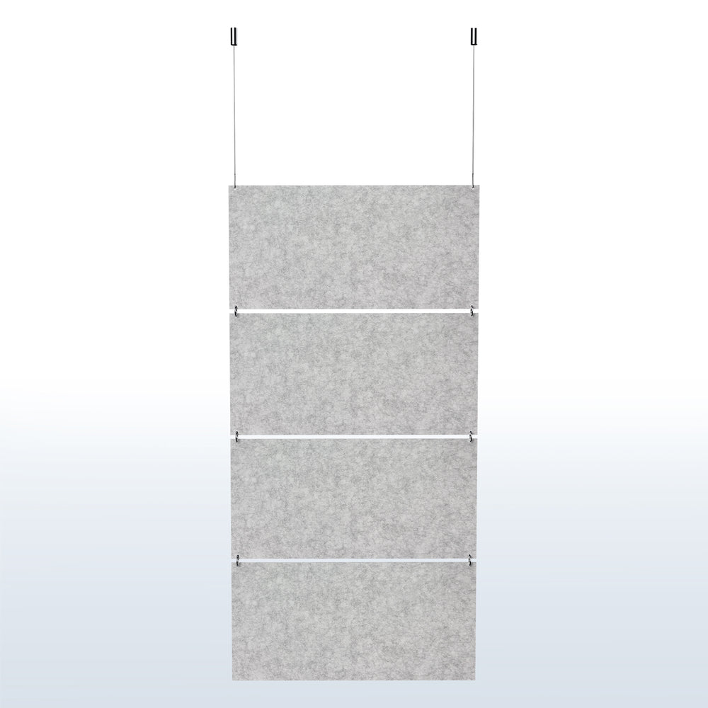 Modular Hanging Acoustic Panels (x4) – VIVO - desk solutions, screen ...