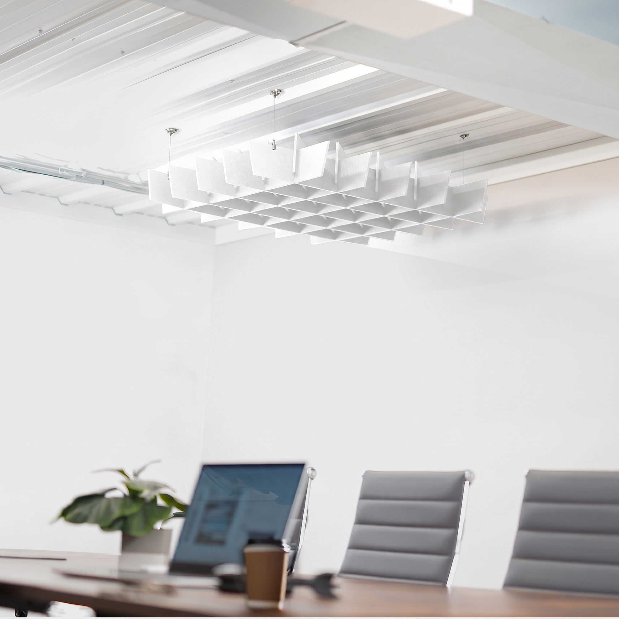 Acoustic Dual Layer Ceiling Waffle Panel
