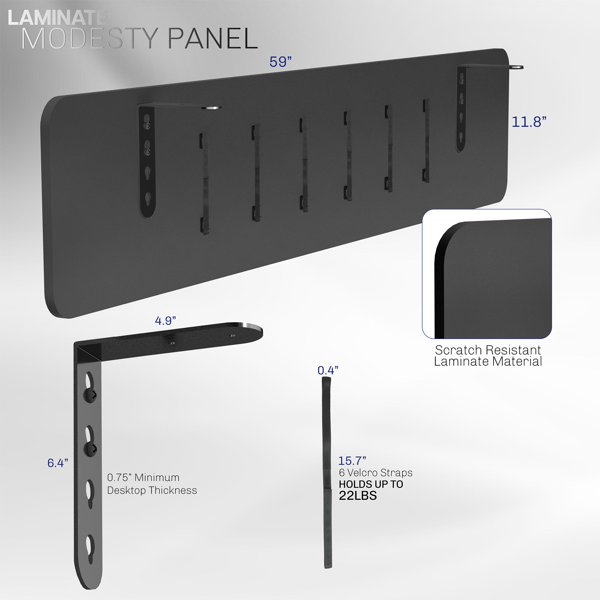 Laminate Modesty Panel