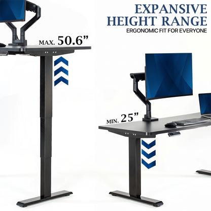 VIVO PRO 71" x 30" Dual Motor Electric Desk