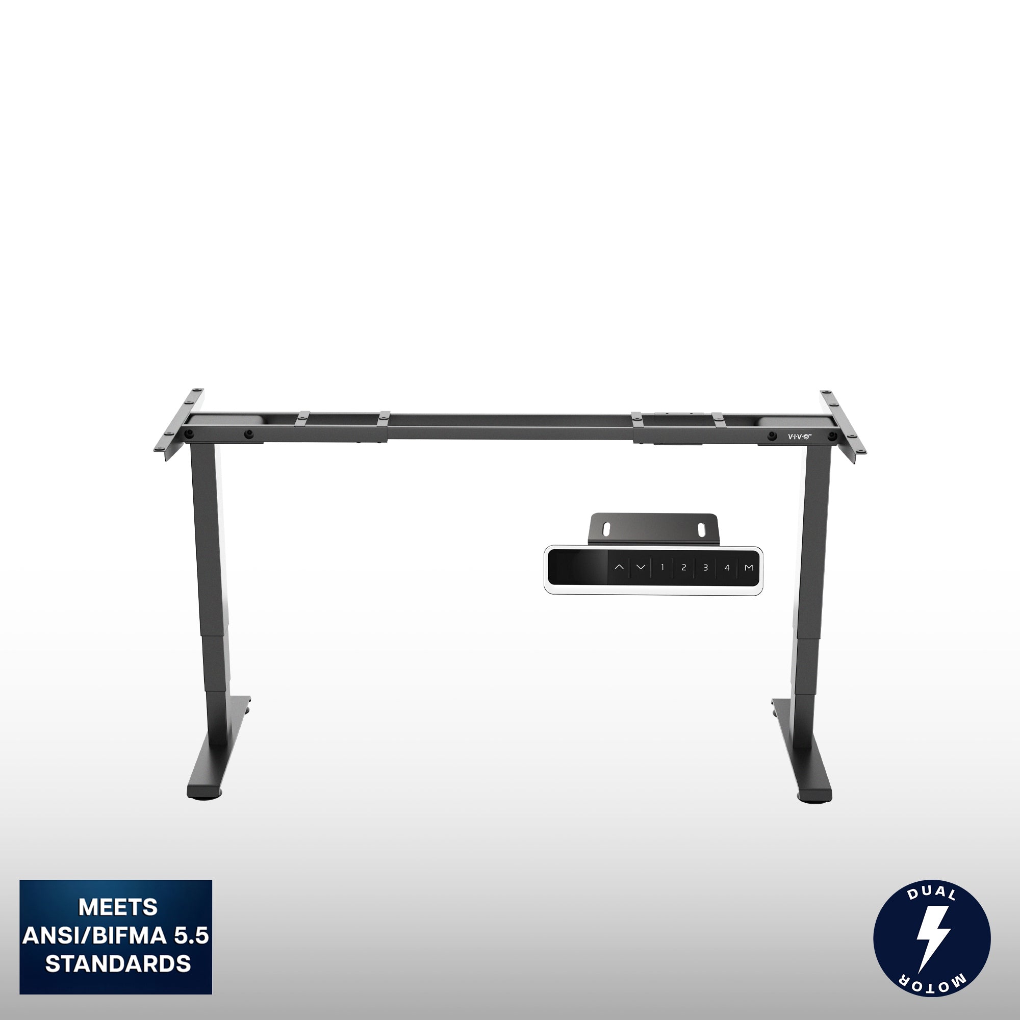 VIVO PRO Premium Electric Dual Motor Desk Frame with Memory Controller