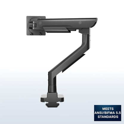 VIVO PRO Pneumatic Arm Single Ultrawide Monitor Desk Mount - Up to 57" Screens