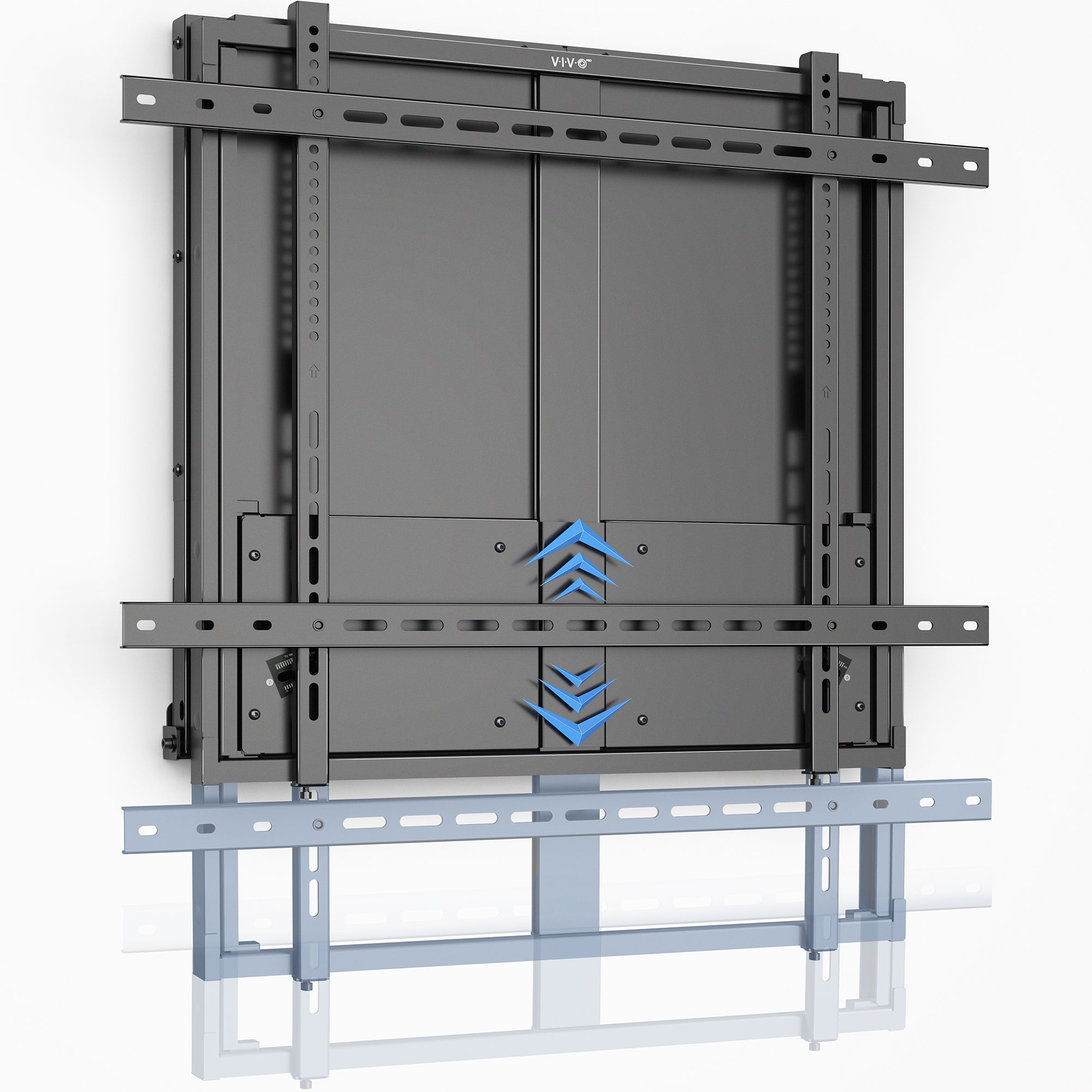VIVO PRO Manual Height Adjustable TV Wall Mount - 75” to 90