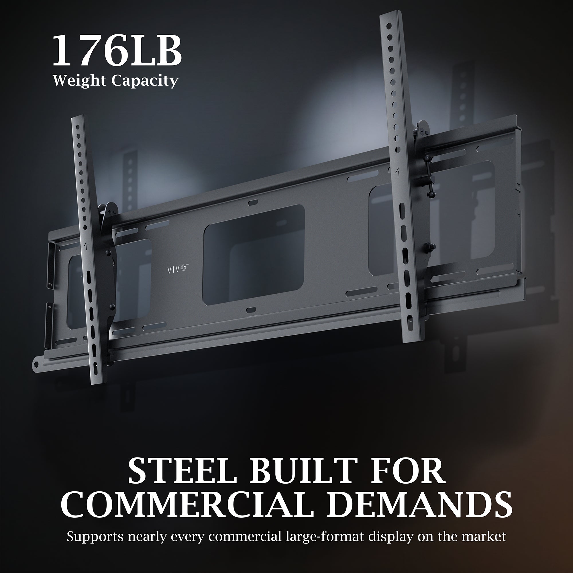 VIVO PRO Tilting Large TV Wall Mount - 43" to 95" Screens