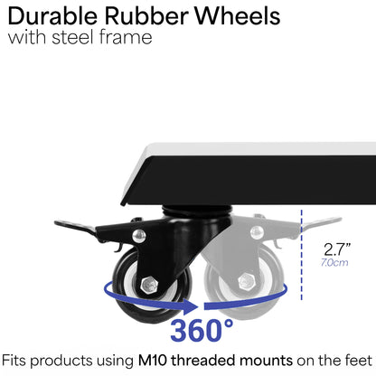 Lockable caster wheel from VIVO.