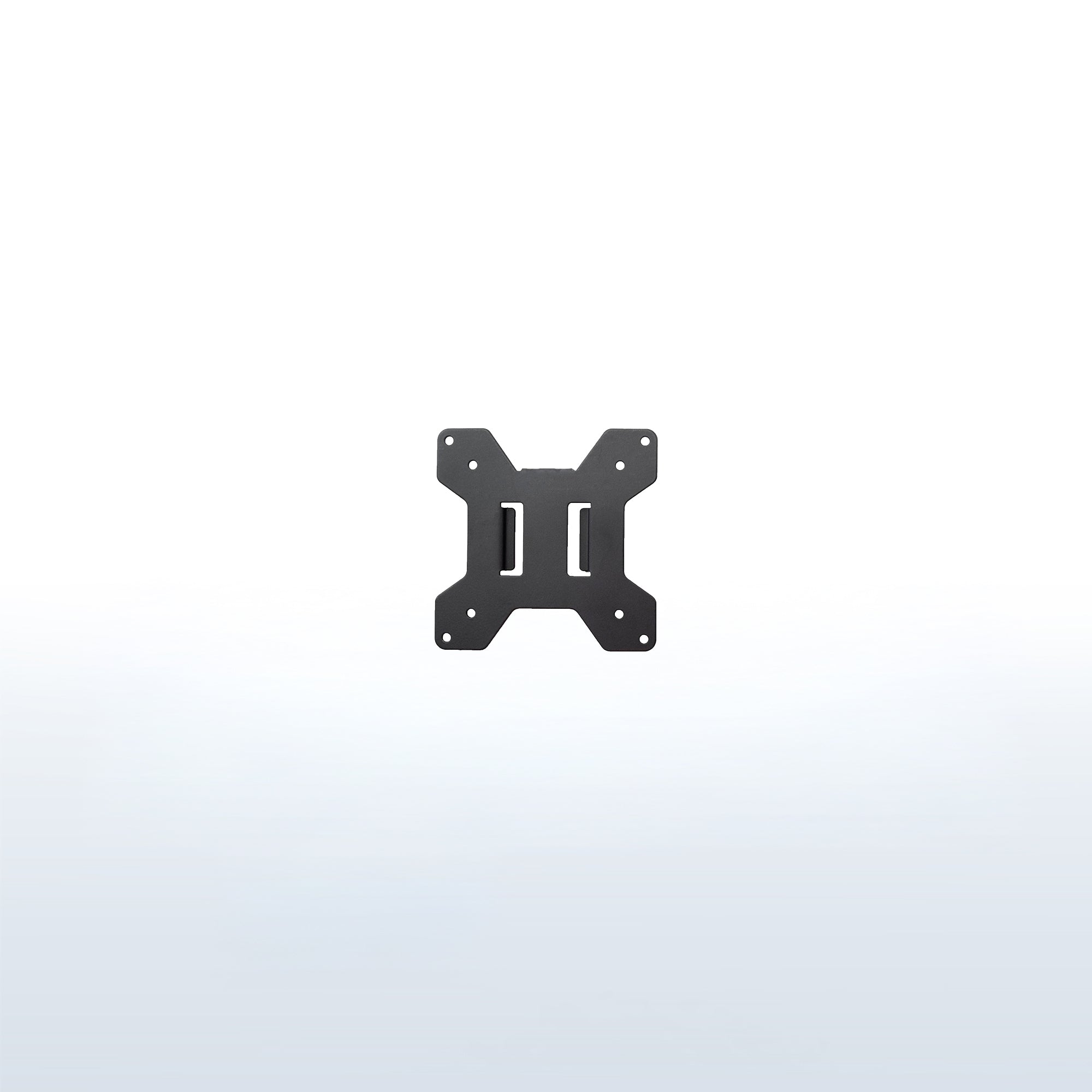 Standard VESA plate.
