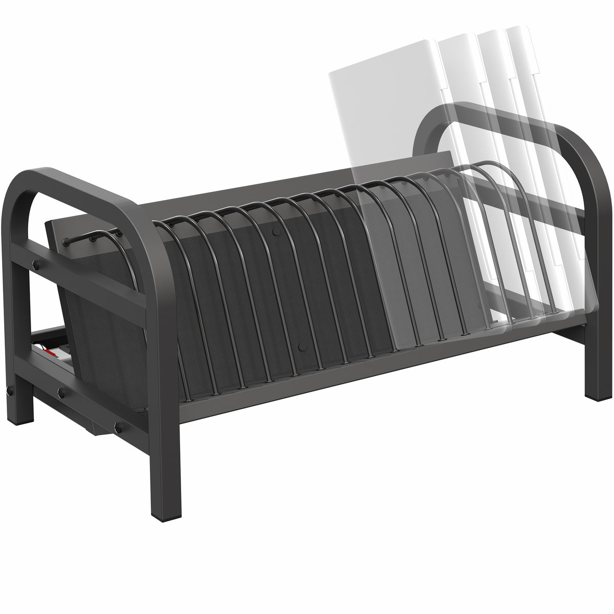 16-Device Open Charging Station on white background