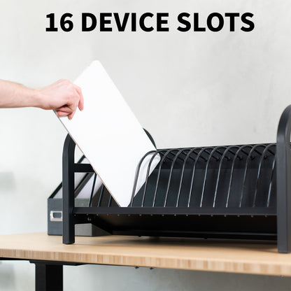 16-Device Open Charging Cart