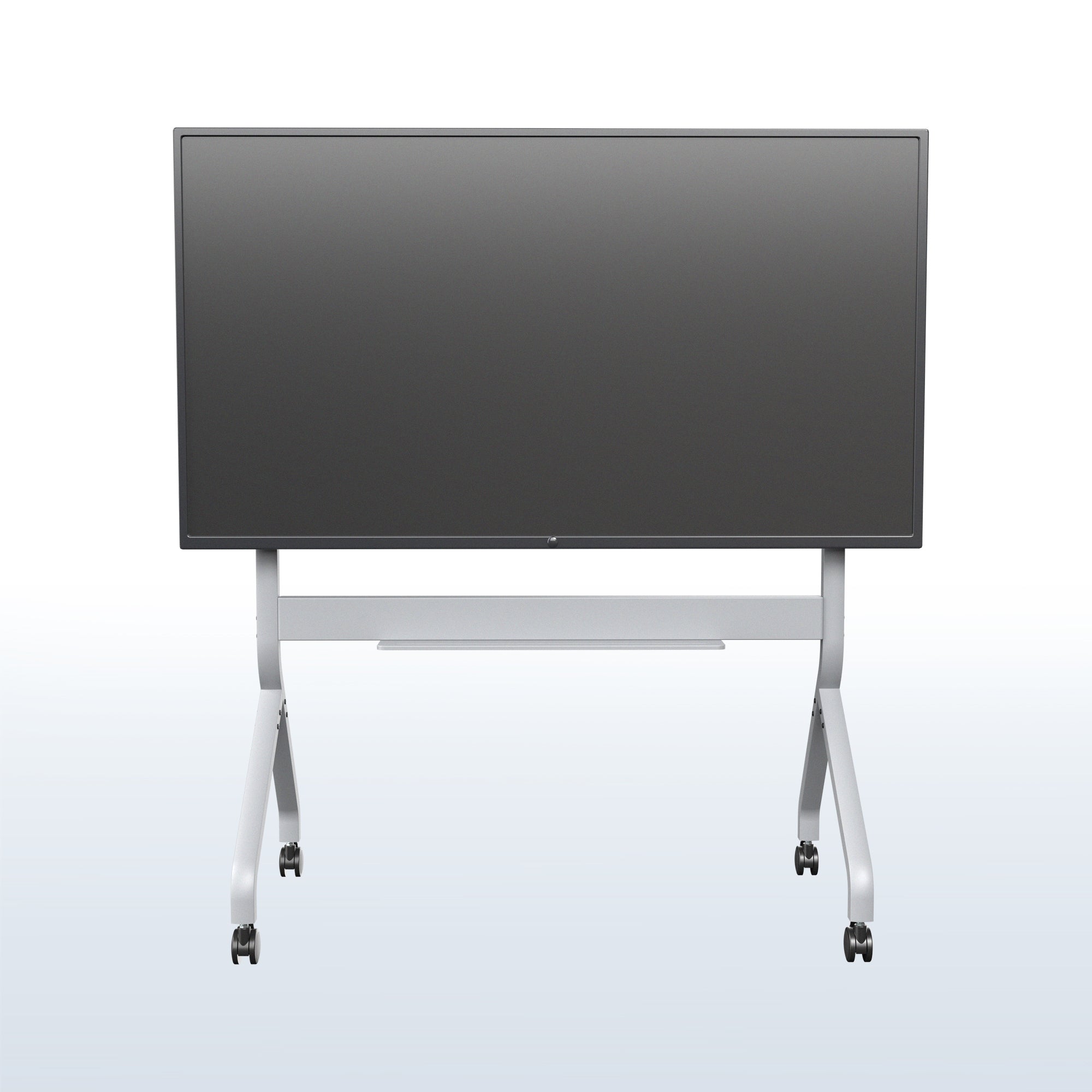 Slim Manual Height Adjustable TV Cart - 60” to 110” Screens