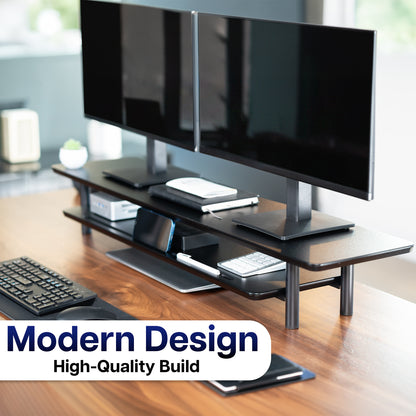 2-Tier Premium Monitor Riser