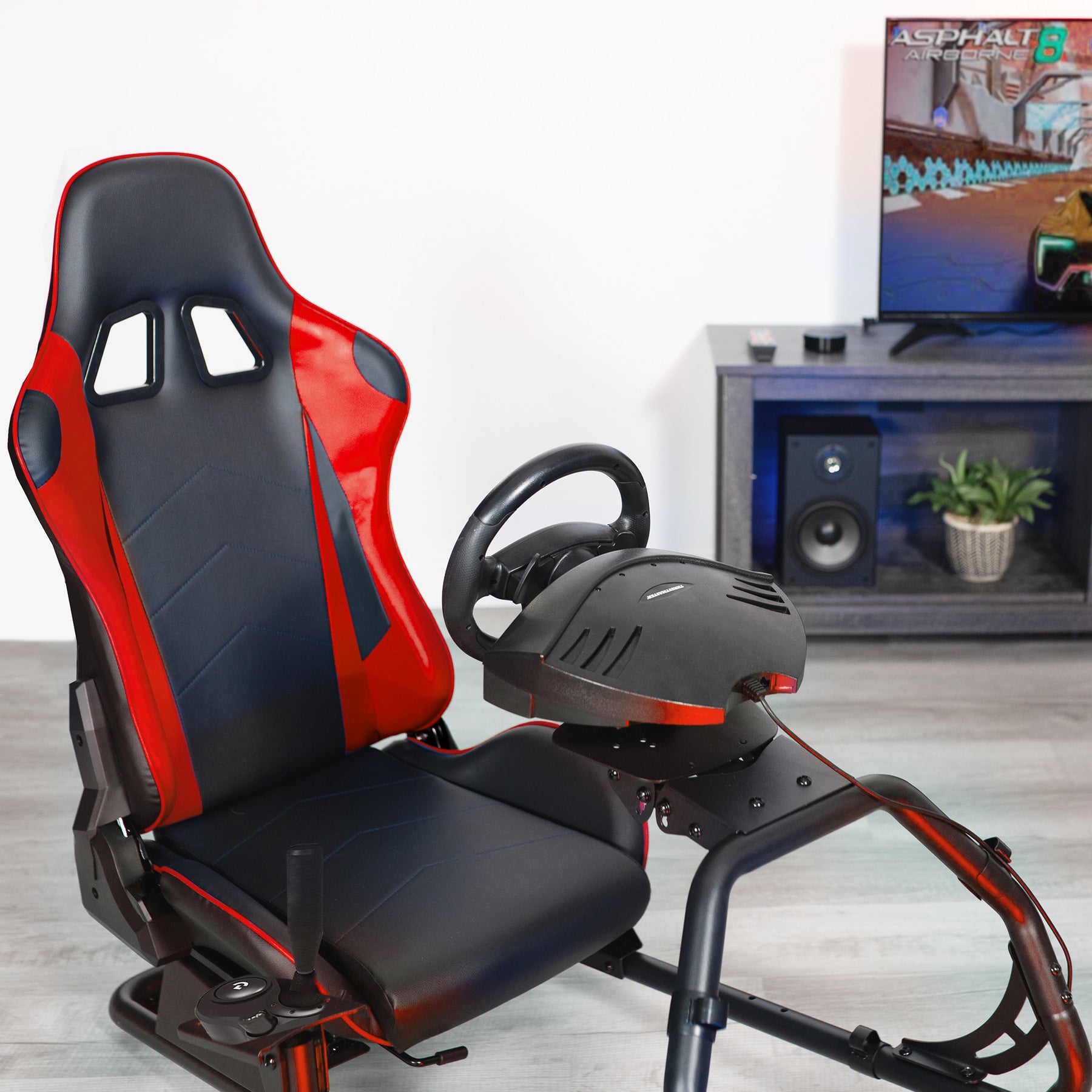 Racing Simulator Cockpit – VIVO - desk solutions, screen mounting, and more