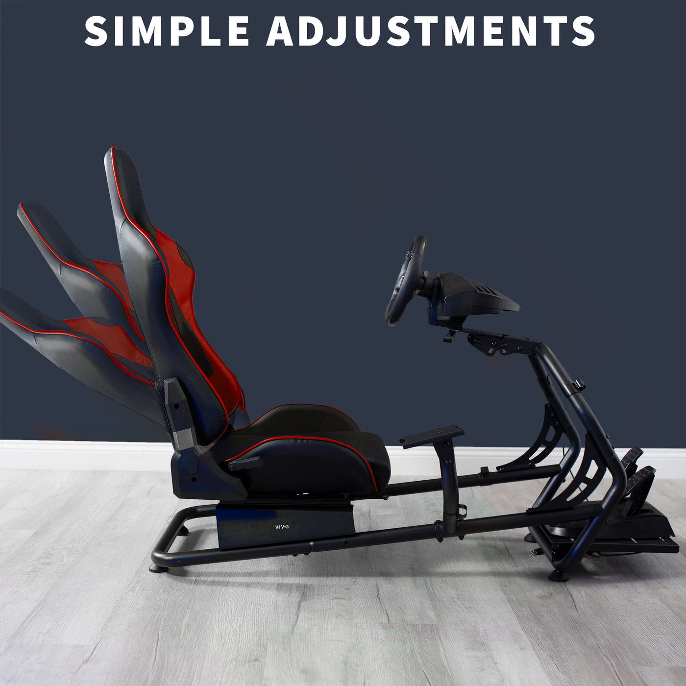Racing Simulator Cockpit – VIVO - desk solutions, screen mounting, and more