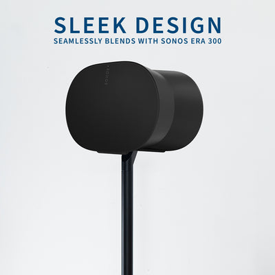 Enjoy elevated sound with speaker stands designed for the Sonos Era 300. 