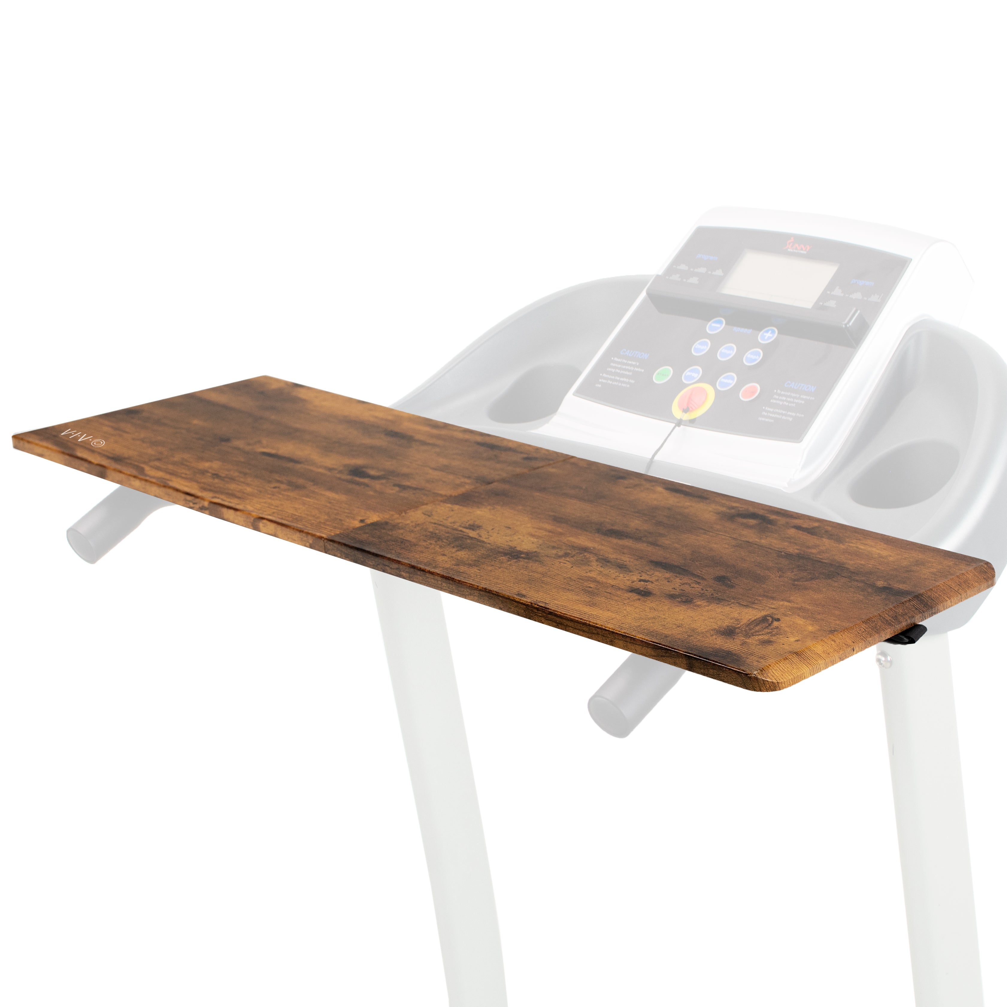 This innovative and rustic design, fitting most treadmills on the market, allows you to get your work done while walking, making it possible to study, do homework, research, shop, and more while on the move.