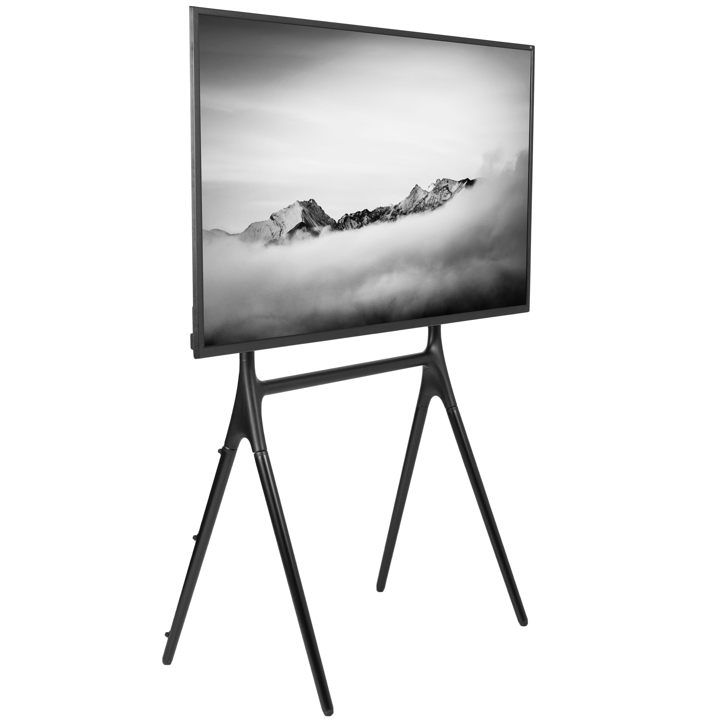 Easel TV Stand for 49” to 70” TVs – VIVO - desk solutions, screen ...