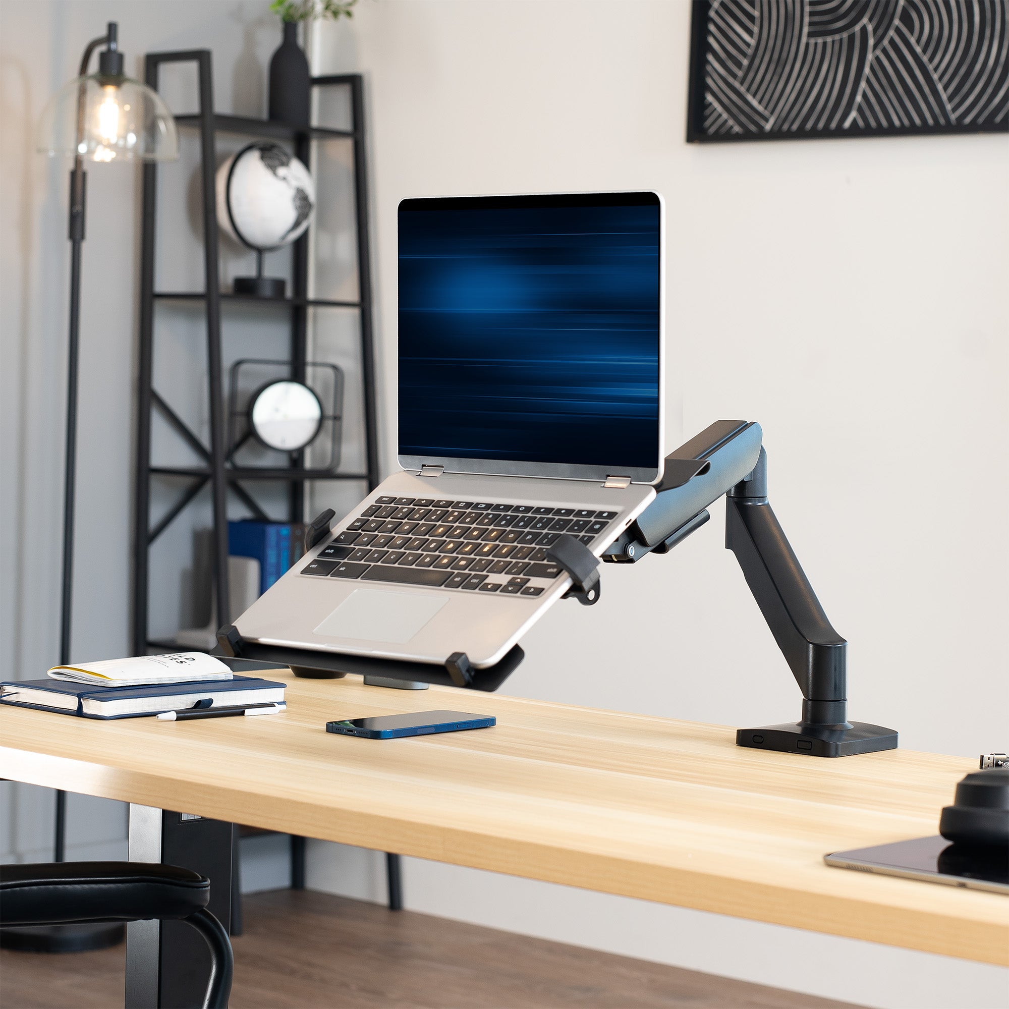 Mechanical Arm Single Laptop Desk Mount