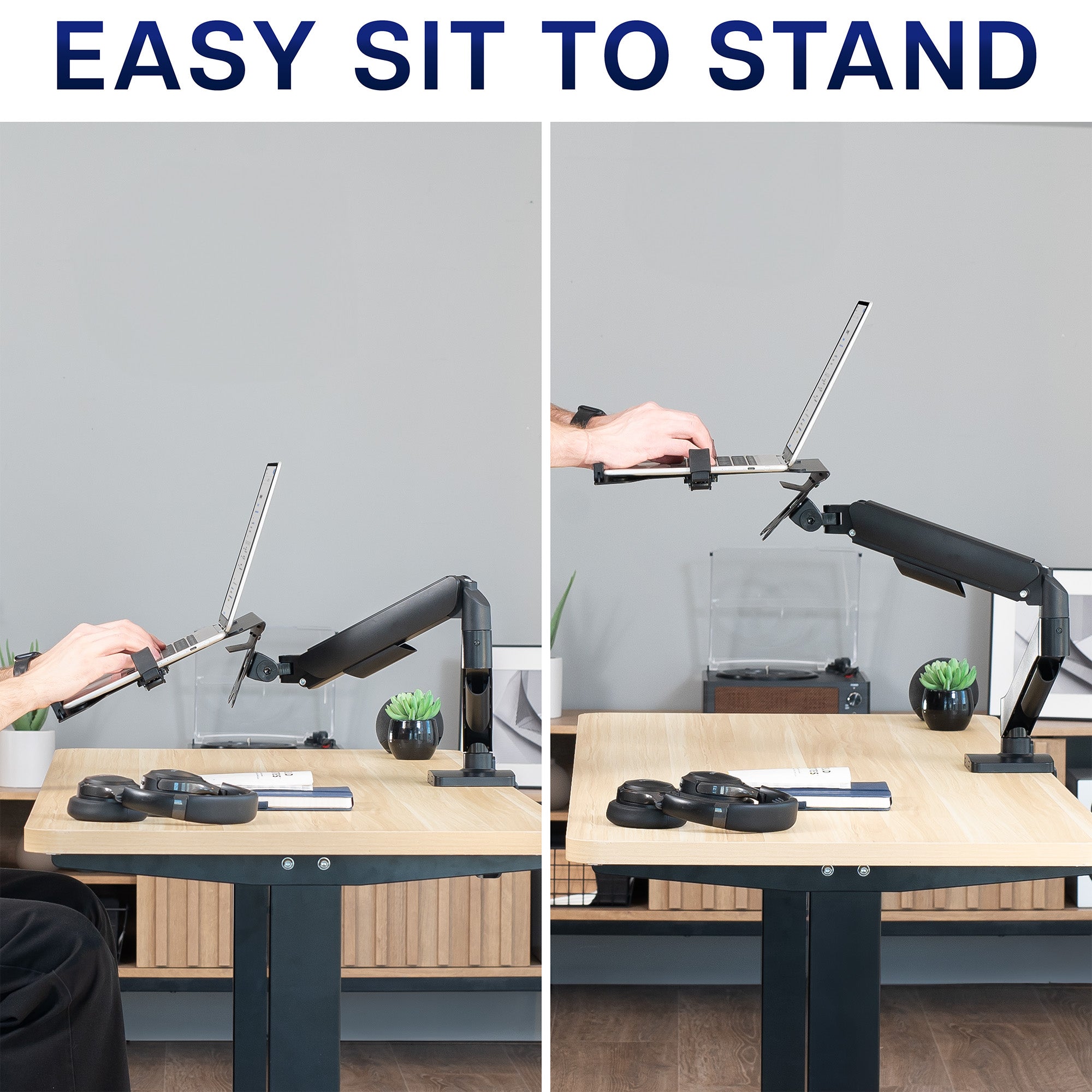 Mechanical Arm Single Laptop Desk Mount