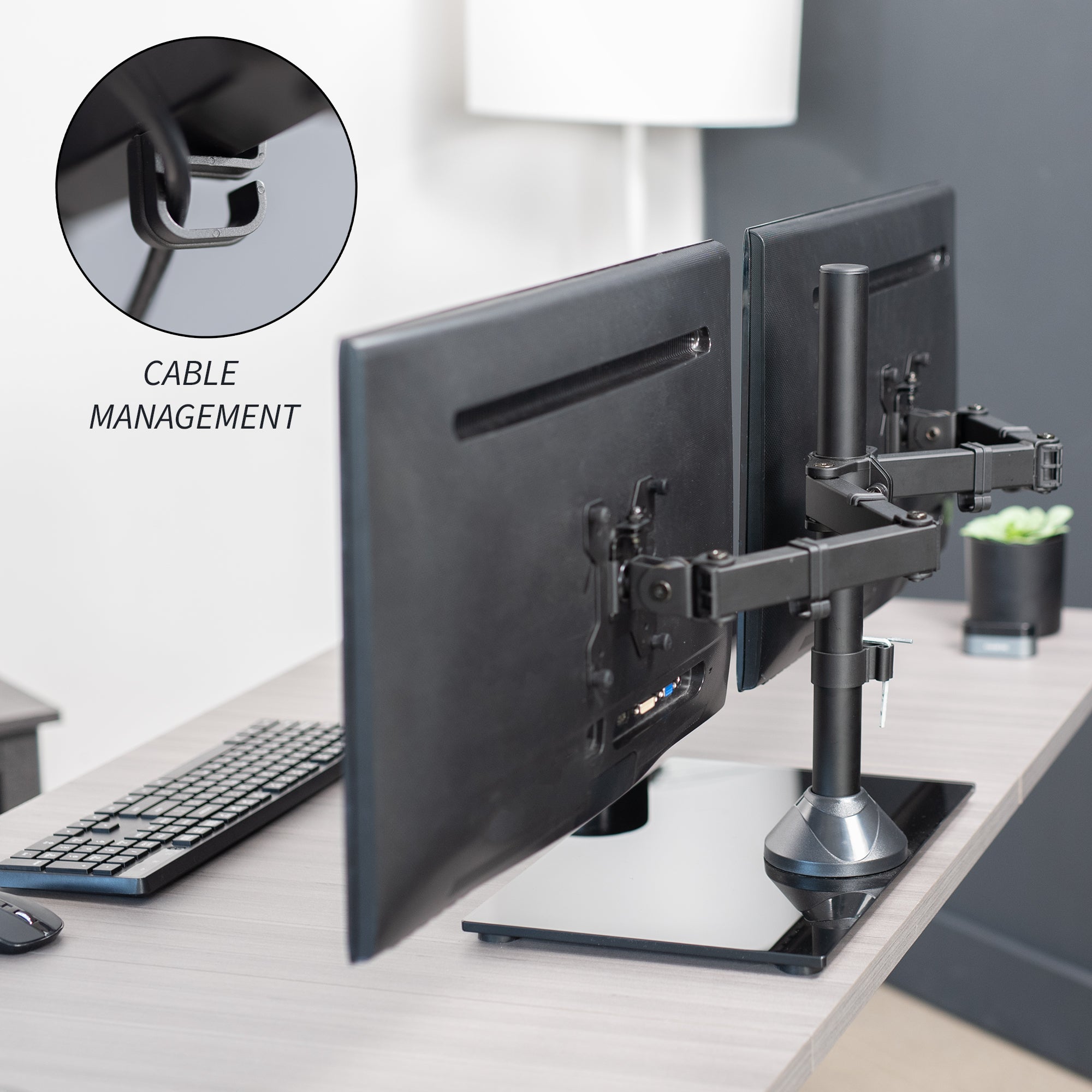 Computer Monitor Brackets Adjustable Dual Monitor Arm | M8.1
