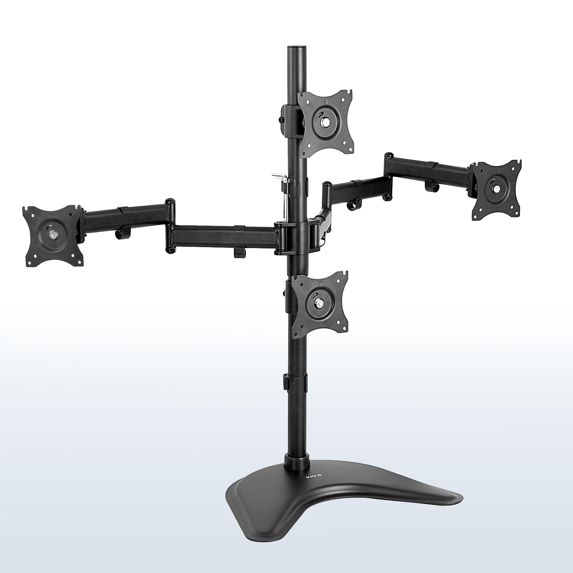 Quad Monitor Desk Stand