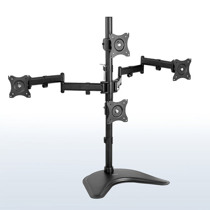 Quad Monitor Desk Stand
