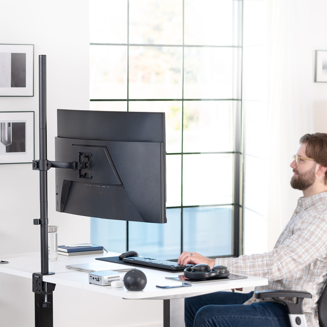 Monitor Desk Rig Monitor Mounts Stands for every desk setup – VIVO - desk solutions ...