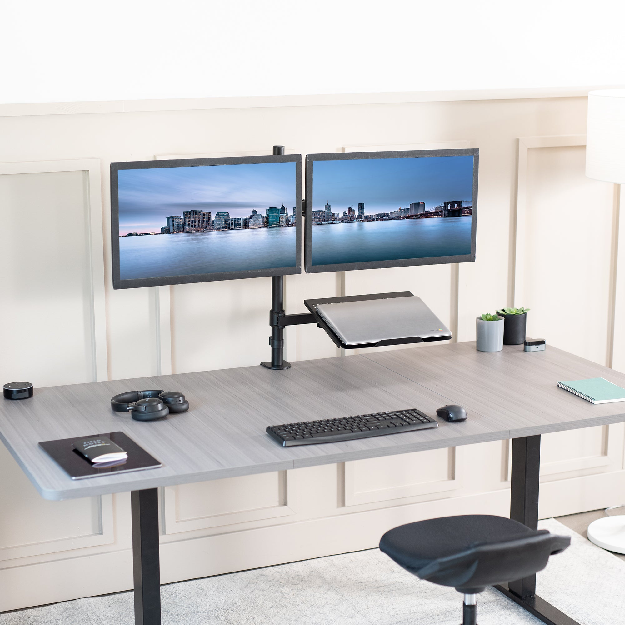 Computer Monitor Table Mount Monitor Arm Vesa Mount Voor 17 27 Inch