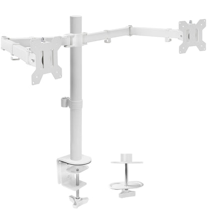 VIVO Dual Monitor Desk Mount Adjustable Stand