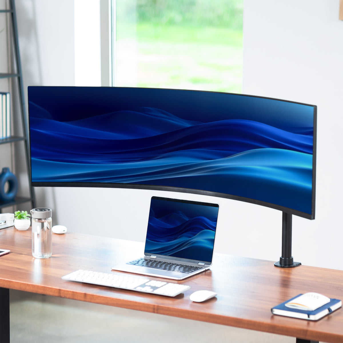 Single Ultrawide Monitor Desk Mount - Up to 49