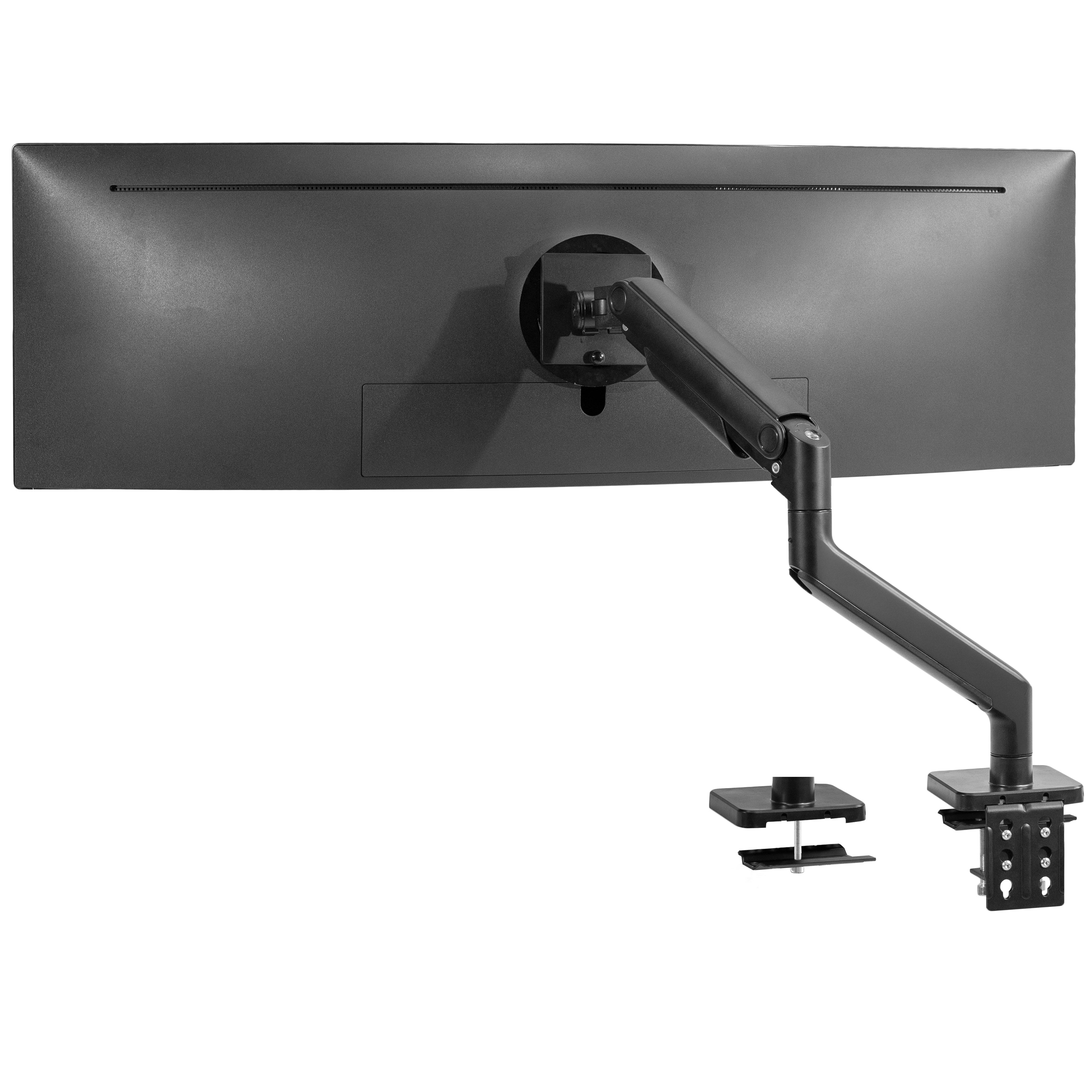 Mechanical Arm Single Ultrawide Monitor Desk Mount