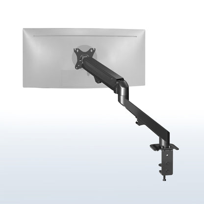 Pneumatic Arm Adjustable Articulating Single Monitor Desk Mount